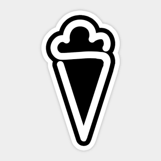 Ice Cream Cone Sticker